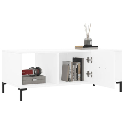 Soffbord Vit 102x50x40 cm