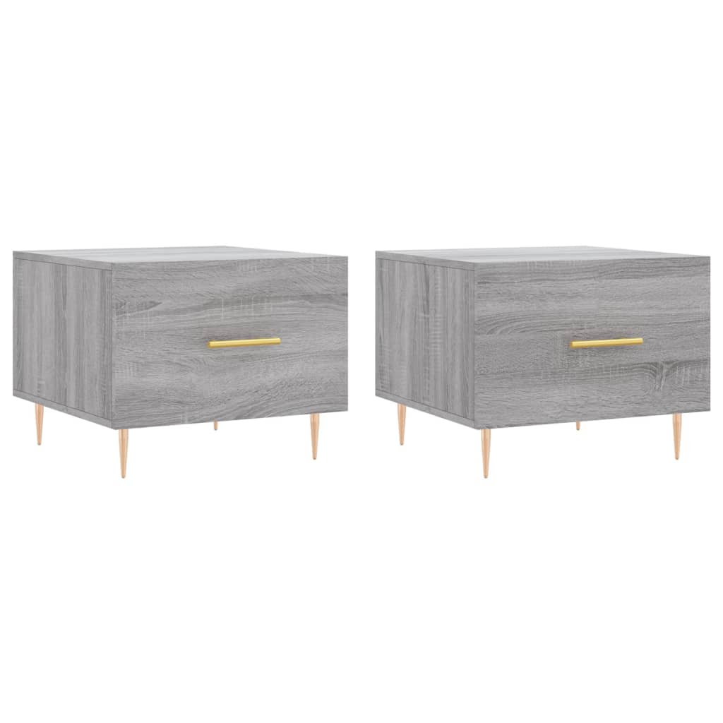 Sidobord Sonoma Grå 50x50x40 cm