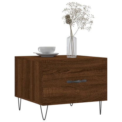 Soffbord Brun 2 st 50x50x40 cm