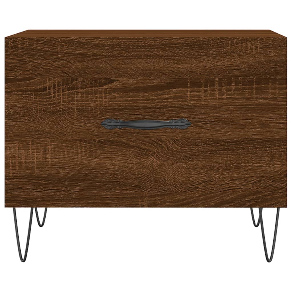 Soffbord Brun 2 st 50x50x40 cm