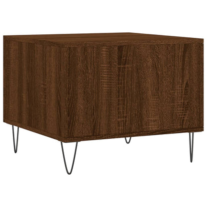 Soffbord Brun 2 st 50x50x40 cm