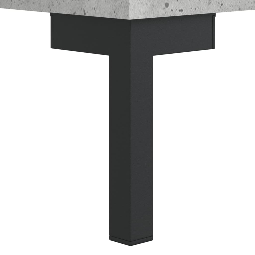 Skoställ Betonggrå Skohylla 60x35x105 cm