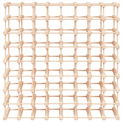 Vinställ för 72 flaskor 90,5x23x90,5 cm massiv furu