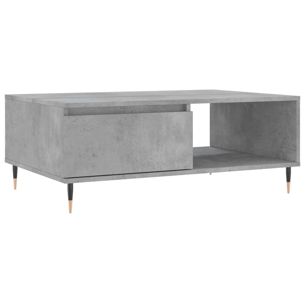 Soffbord Betonggrå 90x60x35 cm