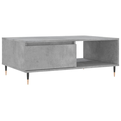 Soffbord Betonggrå 90x60x35 cm