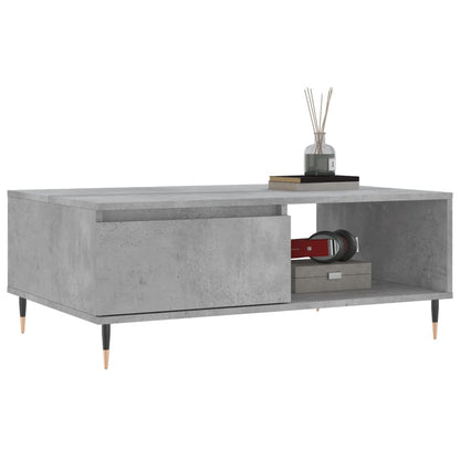 Soffbord Betonggrå 90x60x35 cm