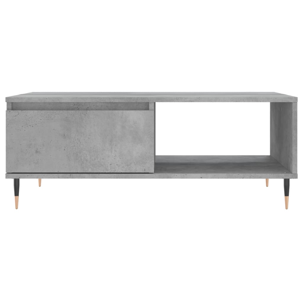Soffbord Betonggrå 90x60x35 cm