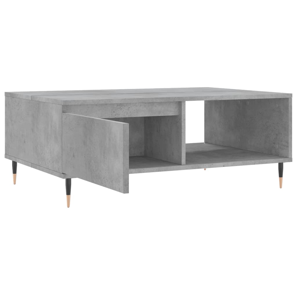 Soffbord Betonggrå 90x60x35 cm