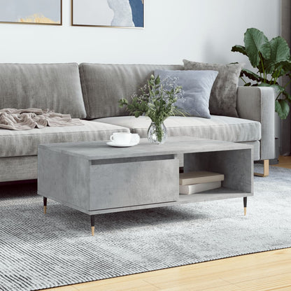 Soffbord Betonggrå 90x60x35 cm