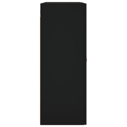 Väggskåp Svart 69,5x34x90 cm