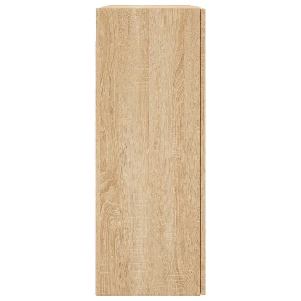 Väggskåp sonoma-ek 69,5x34x90 cm