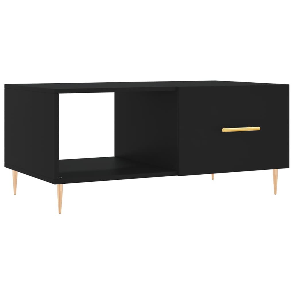Soffbord Svart 90x50x40 cm