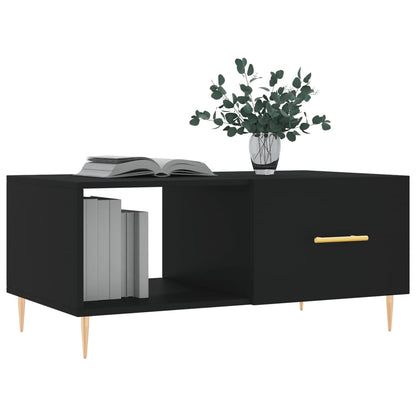 Soffbord Svart 90x50x40 cm