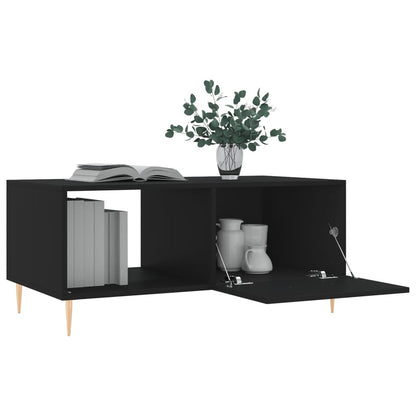 Soffbord Svart 90x50x40 cm