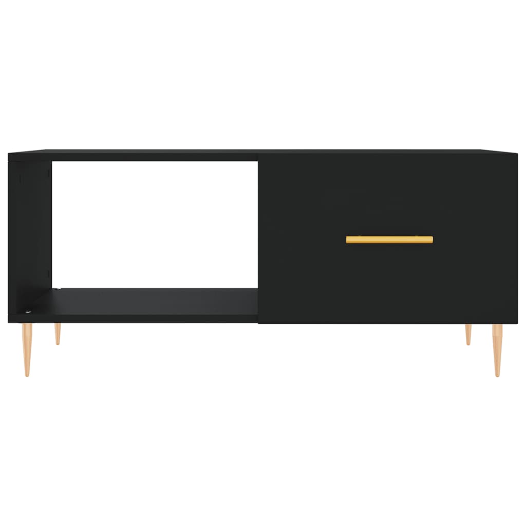 Soffbord Svart 90x50x40 cm