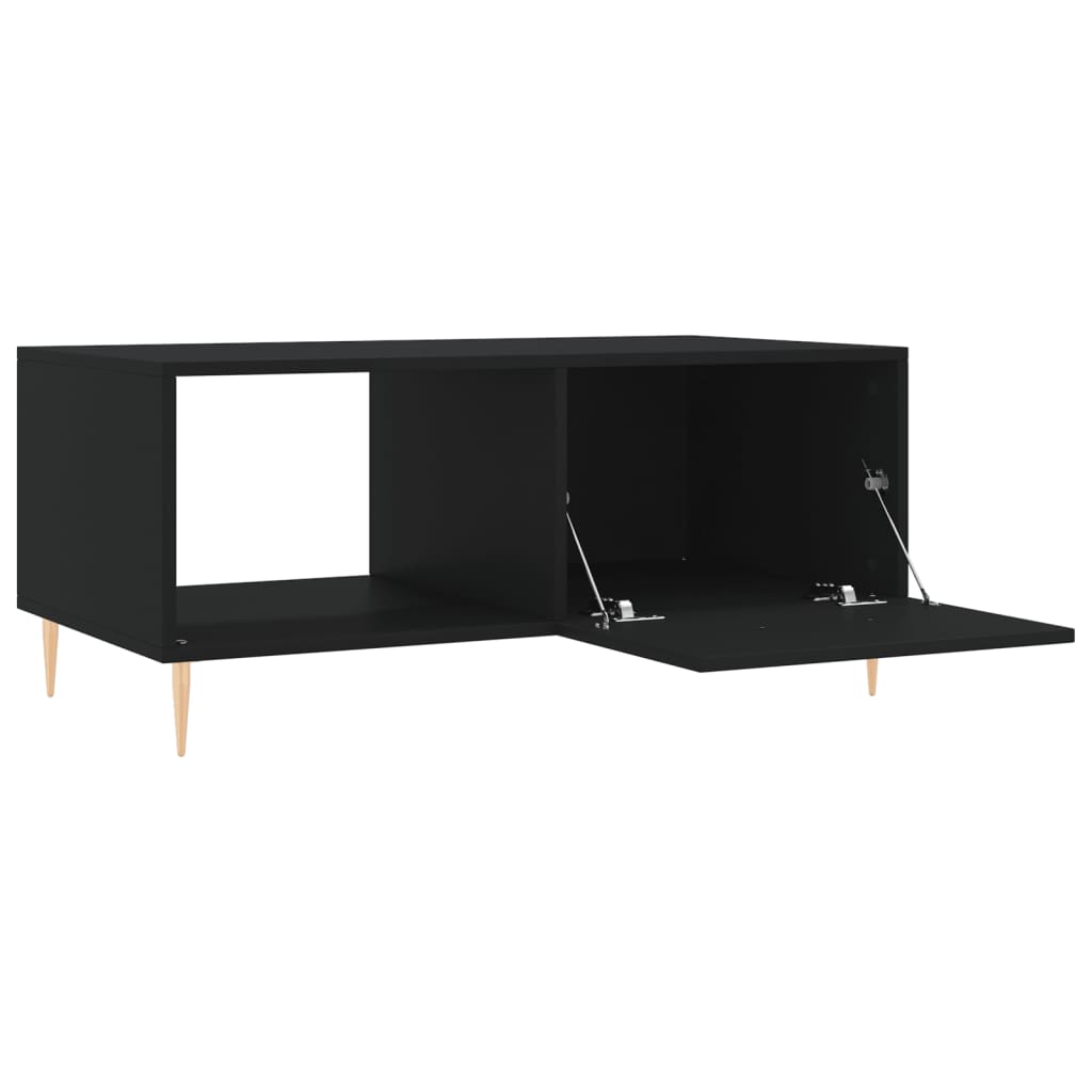 Soffbord Svart 90x50x40 cm