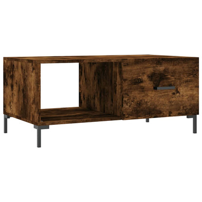 Soffbord Rökfärgad Ek 90x50x40 cm