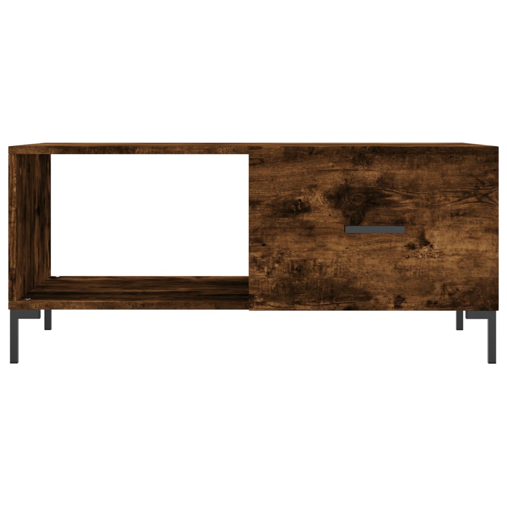 Soffbord Rökfärgad Ek 90x50x40 cm