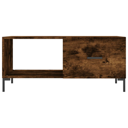 Soffbord Rökfärgad Ek 90x50x40 cm