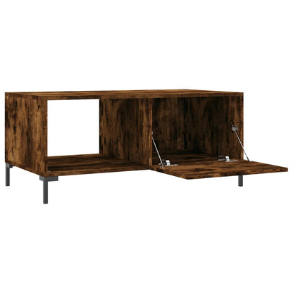 Soffbord Rökfärgad Ek 90x50x40 cm