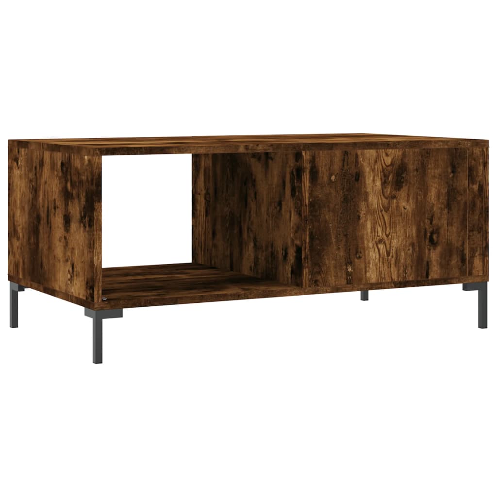 Soffbord Rökfärgad Ek 90x50x40 cm