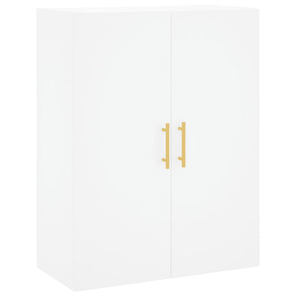 Skåp Vit 69,5x34x180 cm
