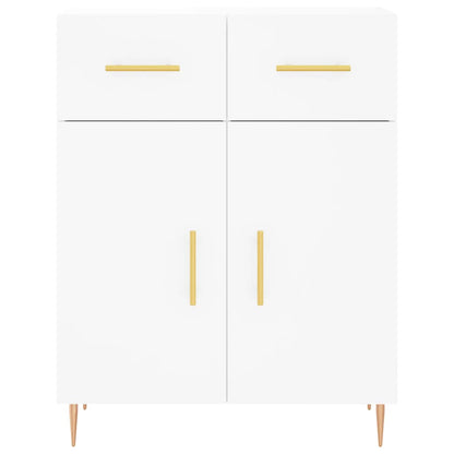 Skåp Vit 69,5x34x180 cm