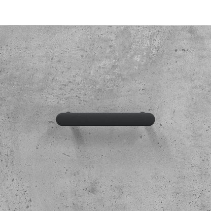 Skåp Betonggrå 69,5x34x180 cm