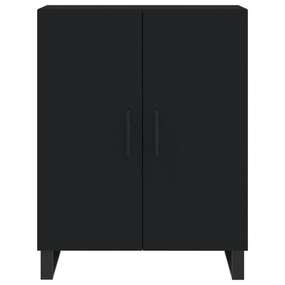 Skåp Svart 69,5x34x180 cm