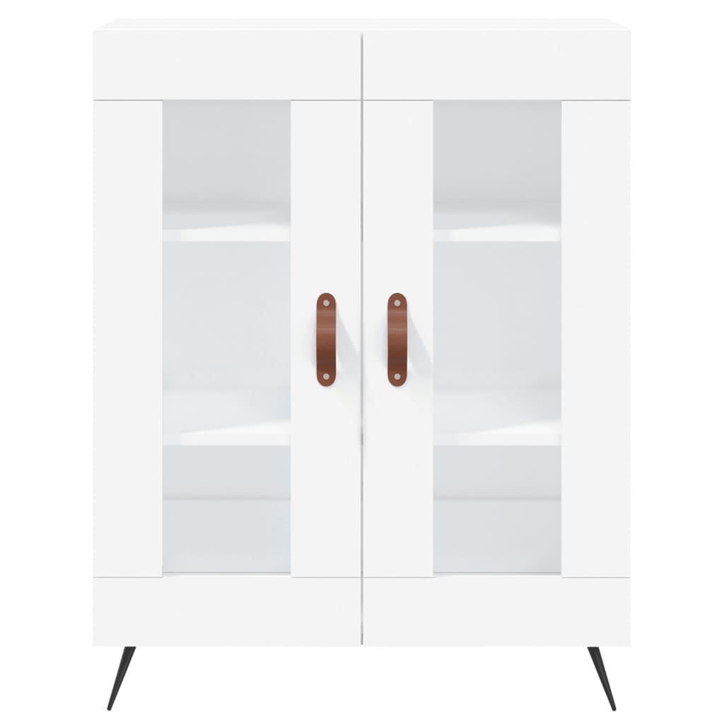 Skåp Vit 69,5x34x180 cm