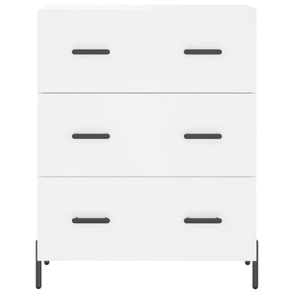 Skåp Vit 69,5x34x180 cm