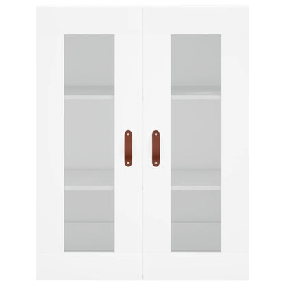 Skåp Vit 69,5x34x180 cm