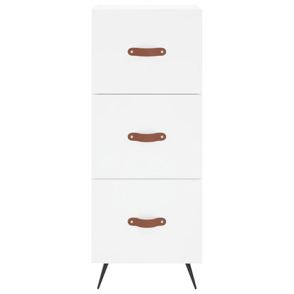 Skåp Vit 34,5x34x180 cm