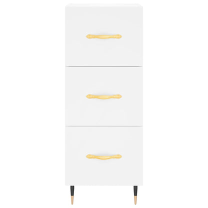 Skåp Vit 34,5x34x180 cm