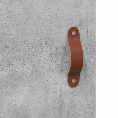 Skåp Betonggrå 34,5x34x180 cm