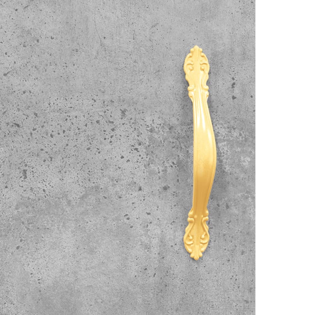 Skåp Betonggrå 34,5x34x180 cm