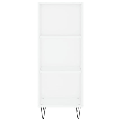 Skåp Vit 34,5x34x180 cm