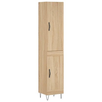 Skåp Sonoma Ek 34,5x34x180 cm