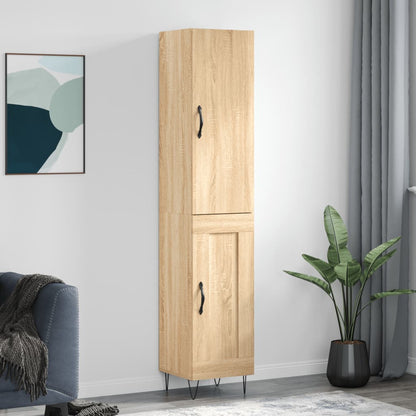 Skåp Sonoma Ek 34,5x34x180 cm