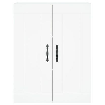 Skåp Vit 69,5x34x180 cm