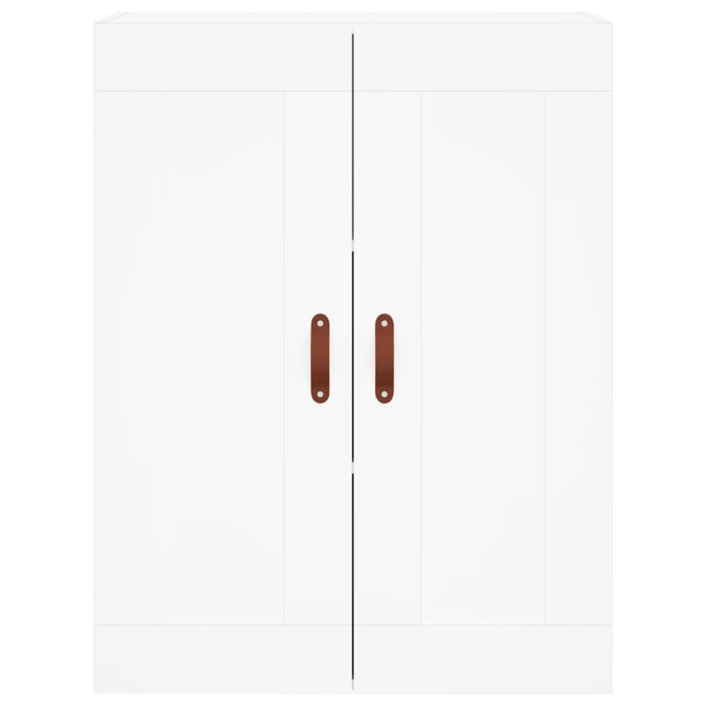 Skåp Vit 69,5x34x180 cm