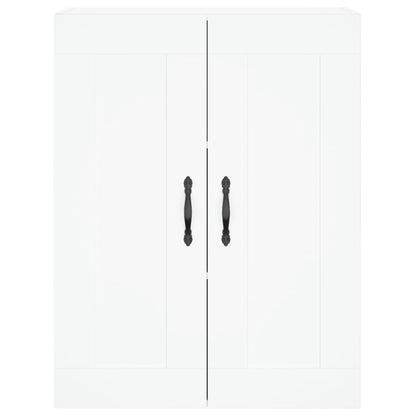 Skåp Vit 69,5x34x180 cm