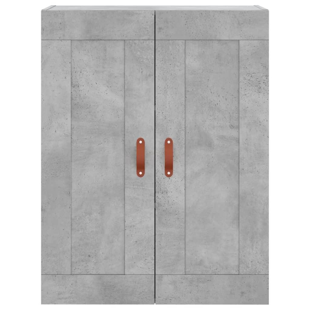 Skåp Betonggrå 69,5x34x180 cm