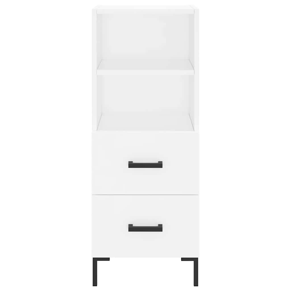 Skåp Vit 34,5x34x180 cm