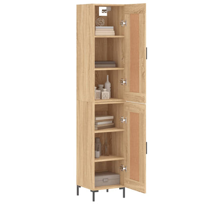 Skåp Sonoma Ek 34,5x34x180 cm