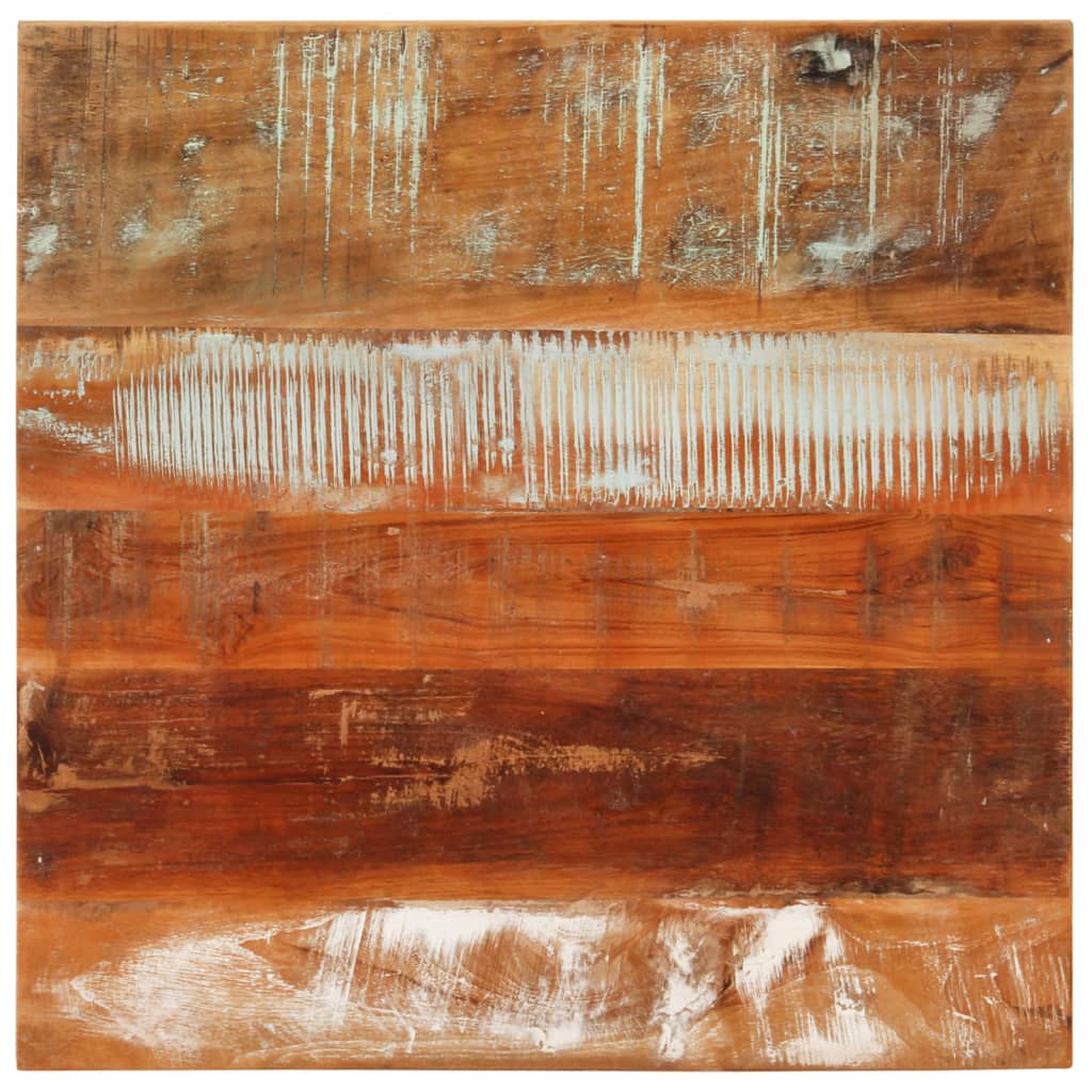 Soffbord Trä 55x55x35 cm massivt återvunnet trä