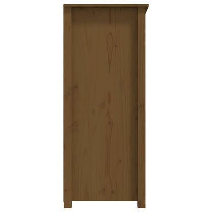 Skänk Brun Honungbrun 83x41,5x100 cm massiv furu