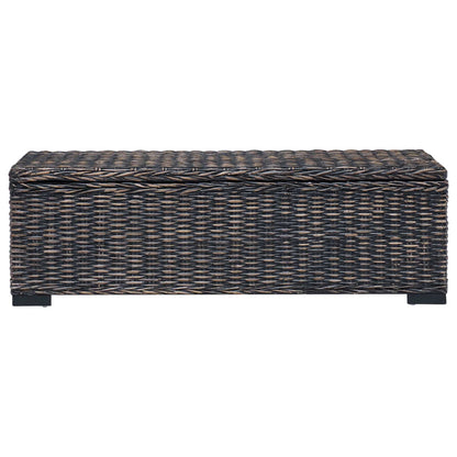 Förvaringslåda med lagring Svart 110 x 35 x 45 cm