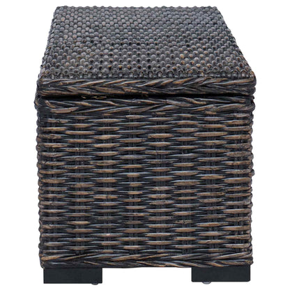 Förvaringslåda med lagring Svart 110 x 35 x 45 cm