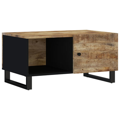 Soffbord Trä 80x50x40 cm massivt mangoträ